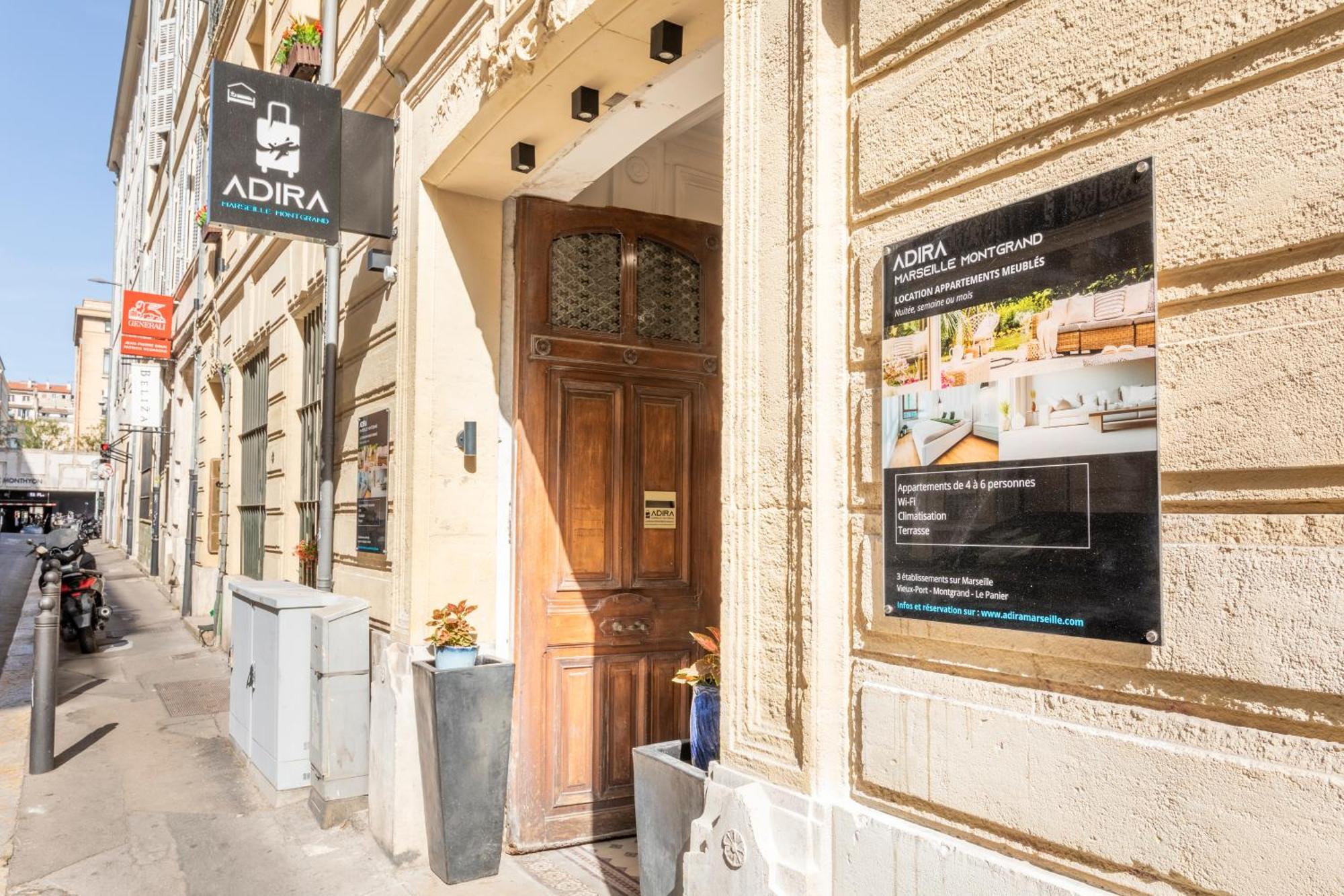 Апартаменты Adira Marseille Montgrand 2 Etoiles Экстерьер фото